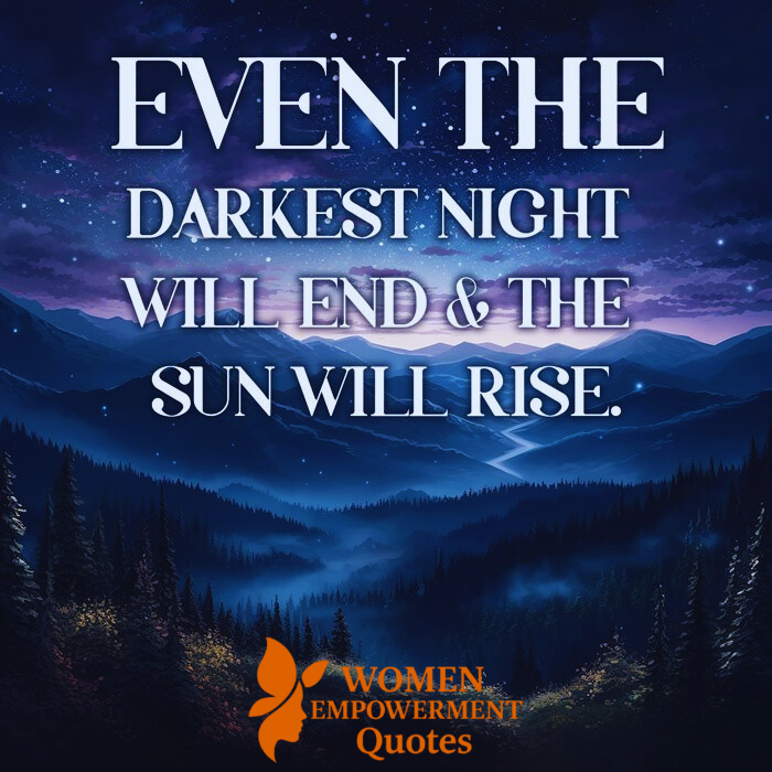 The Night Will Not Last Forever