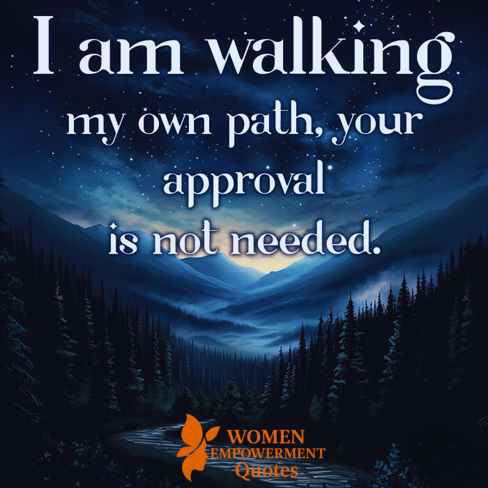The Courage to Walk Alone