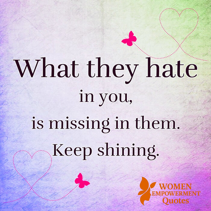 What They See in You Is What They Lack in Themselves