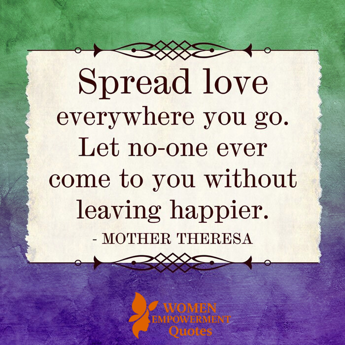 Leave a Trail of Love Wherever You Go