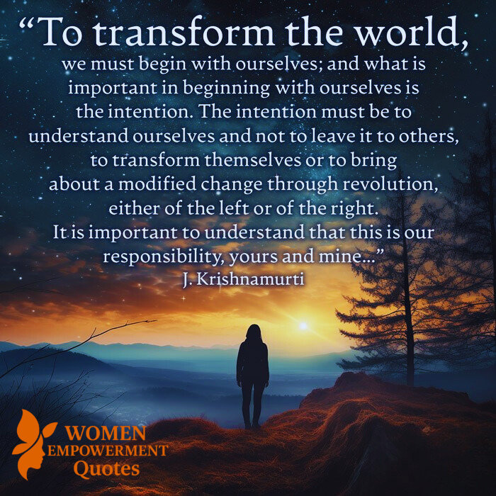 Change Begins in the Mirror: The Quiet Power of Inner Work