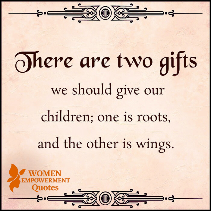 The Two Most Meaningful Gifts We Can Give Our Children: A Foundation to Stand On and the Freedom to Soar
