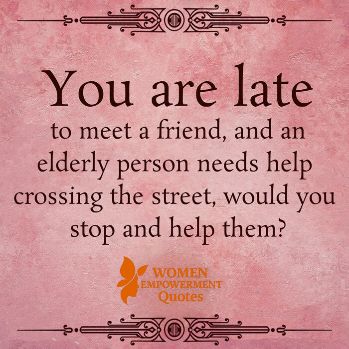 When Compassion Makes You Late: Choosing Kindness Over Convenience