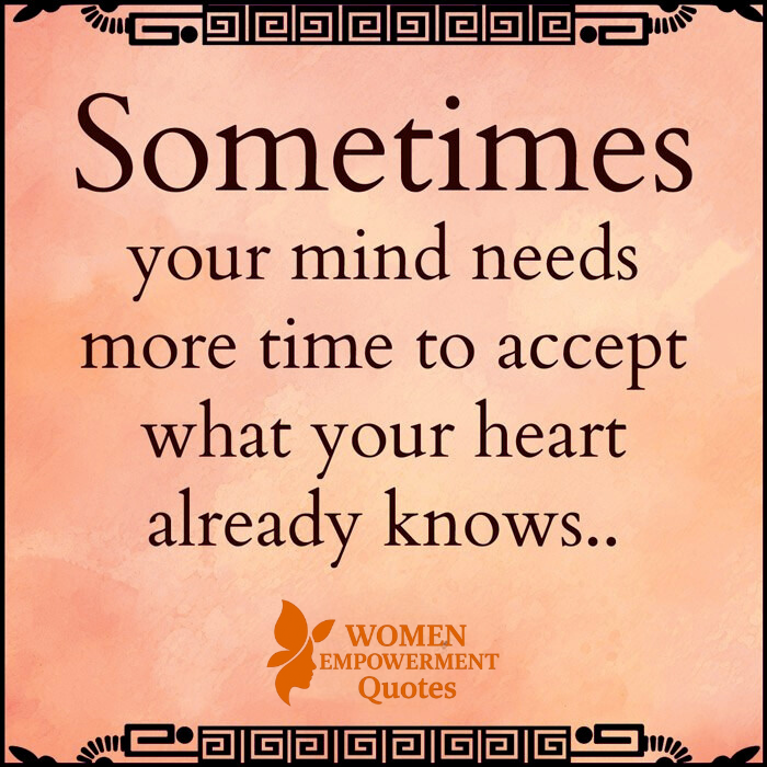 When the Heart Speaks First