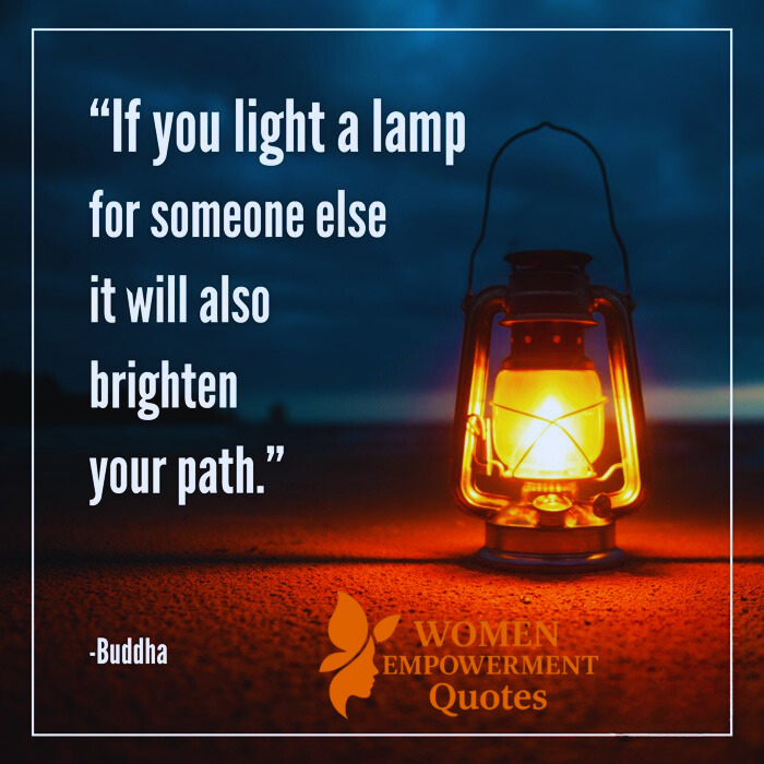When You Shine for Others, You Light Your Own Way