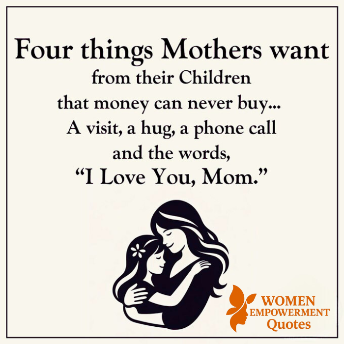 The Four Gifts Every Mother Longs For—And None Cost a Dime