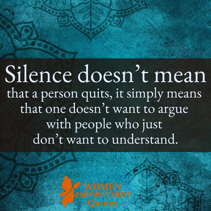 The Strength Behind Silence: Choosing Peace Over Proving a Point