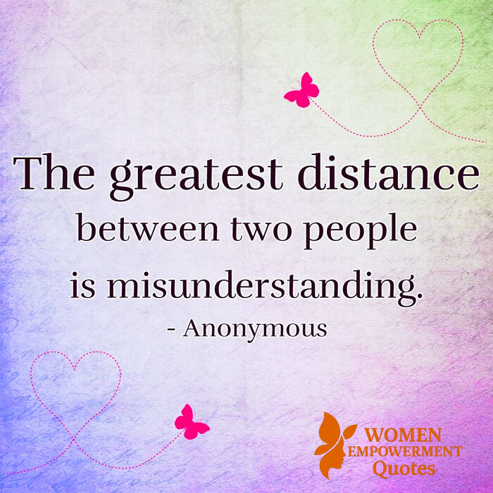 When Silence Builds Walls: Closing the Distance of Misunderstanding
