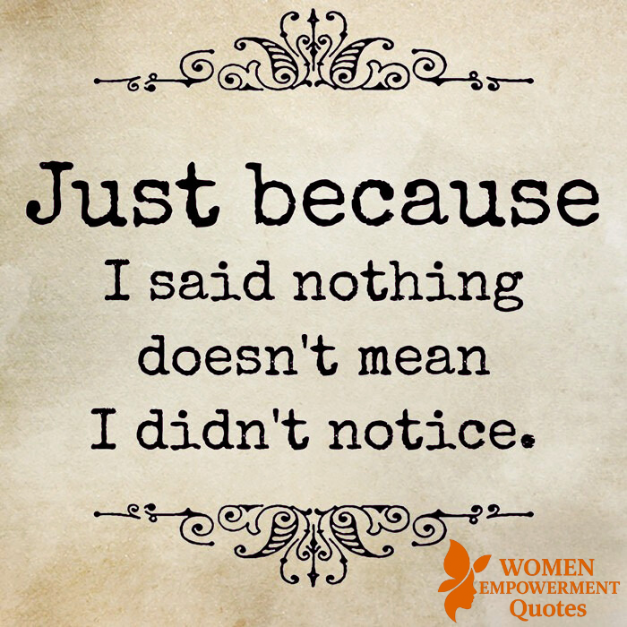 The Power Behind Silence: What I Notice When I Say Nothing