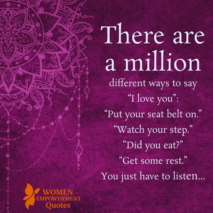 Love That Speaks Without Saying “I Love You”