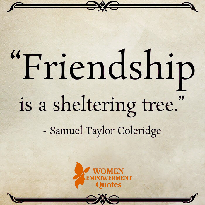 Beneath the Shelter of a True Friend