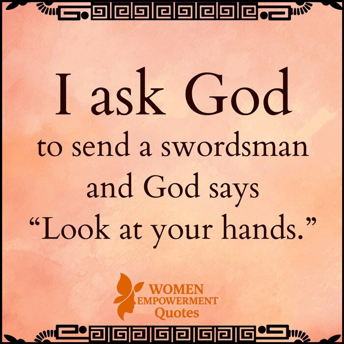 God Didn't Send a Warrior—He Showed Me My Hands