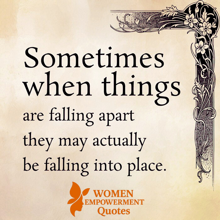 When Everything Falls Apart… So You Can Come Together