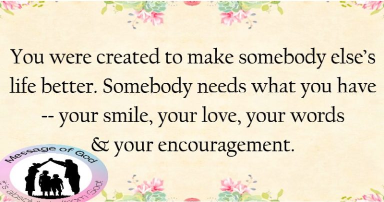 Your Unique Contributions Making a Positive Impact on Someone Else’s Life