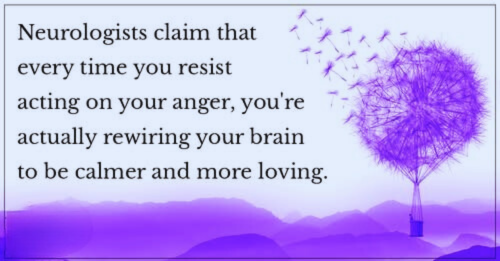 Rewiring the Brain: How Resisting Anger Creates Positive Neural Change