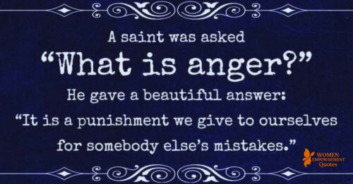 When Anger Hurts the One Who Holds It