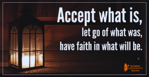 Letting Go to Move Forward with Peace