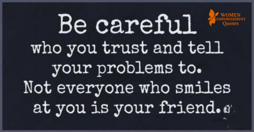 Guard Your Heart, Choose Your Confidants Wisely