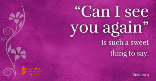 Can I See You Again?