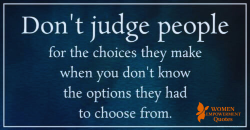 Embracing Compassion Over Judgment
