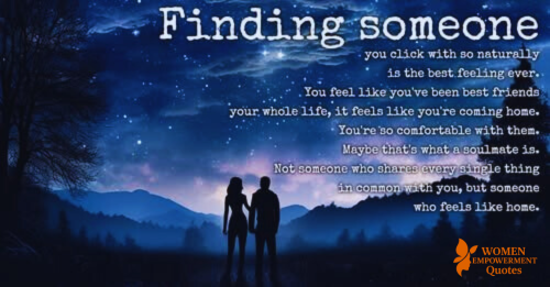 When a Soul Feels Like Home