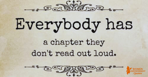 The Chapters We Keep Quiet