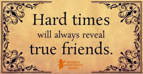 When the Storms Come, So Do True Friends