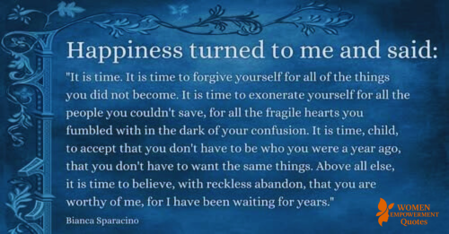 When Happiness Finally Found Me: A Journey Toward Self-Forgiveness