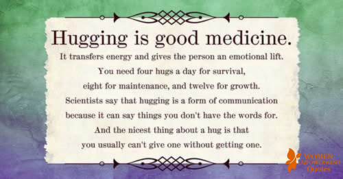 The Healing Power of a Simple Hug