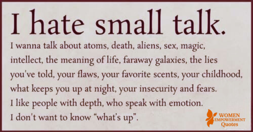 I Crave Conversations That Stir the Soul