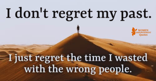 No Regrets—Only Lessons, Only Growth