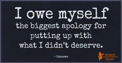The Apology I Owe Myself: Reclaiming My Worth