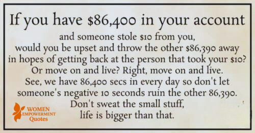 DON’T LET TEN SECONDS RUIN YOUR DAY