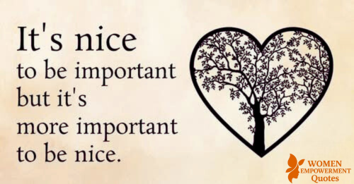 WHEN KINDNESS MATTERS MORE THAN STATUS