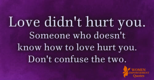 IT WASN’T LOVE THAT BROKE YOU