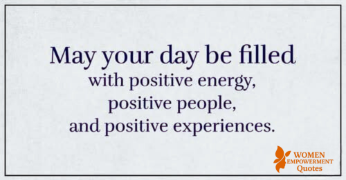 Living Each Day with Positive Intention