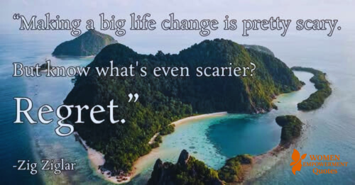 THE COST OF COMFORT IS REGRET