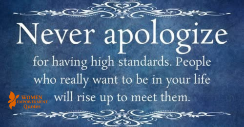 Hold Fast to Your Standards: They Reveal Your Worth