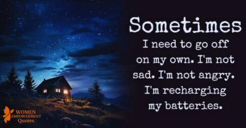 THE HEALING GIFT OF BEING ALONE