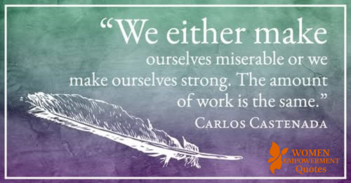 THE CHOICE IS OURS: BUILDING STRENGTH INSTEAD OF SUFFERING