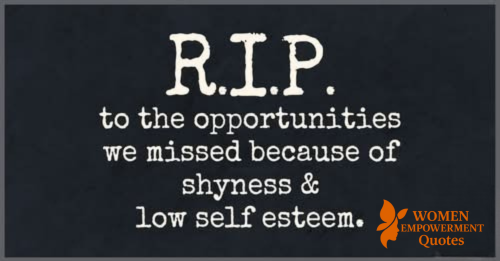 NO LONGER MISSING OUT: RISING ABOVE SHYNESS AND SELF-DOUBT