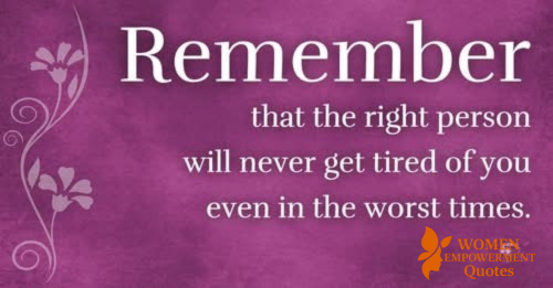 THE RIGHT PERSON STAYS: LOVE THAT ENDURES THE STORM