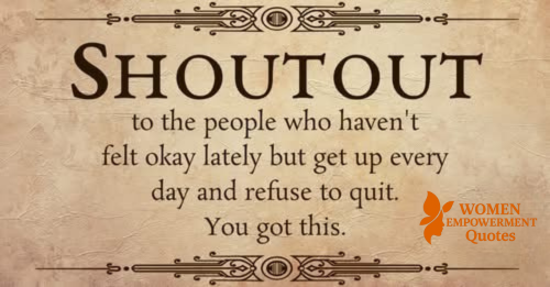 TO THOSE WHO ARE STRUGGLING BUT STILL SHOW UP