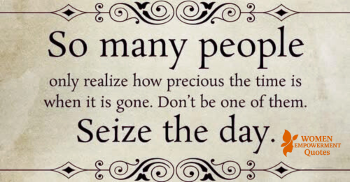 Live Like Time Matters