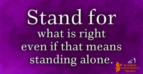 The Strength to Stand Alone: A Quiet Revolution of Integrity