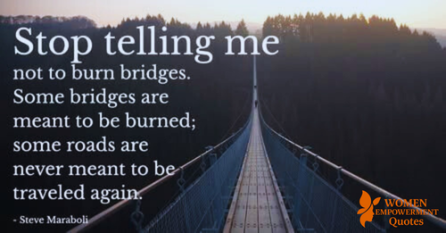 Let It Burn: The Courage to Walk Away