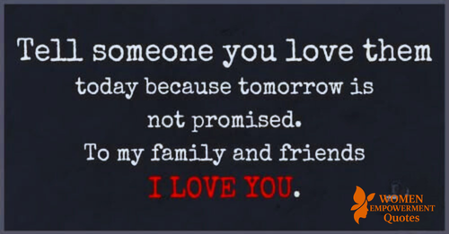 Speak Love Before Time Slips Away