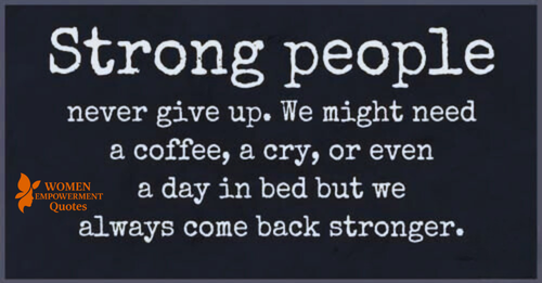 The Quiet Strength of Rising Again