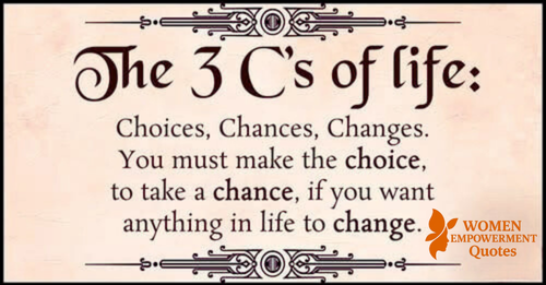 The Courage to Choose, the Faith to Leap, the Strength to Grow