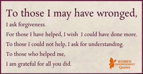 A Heartfelt Apology and the Courage to Keep Loving Anyway
